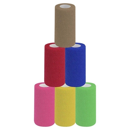 Oasis Cohesive Tape, 4 in. x 5 Yards, No Choice Of Color, 18PK OF4BX